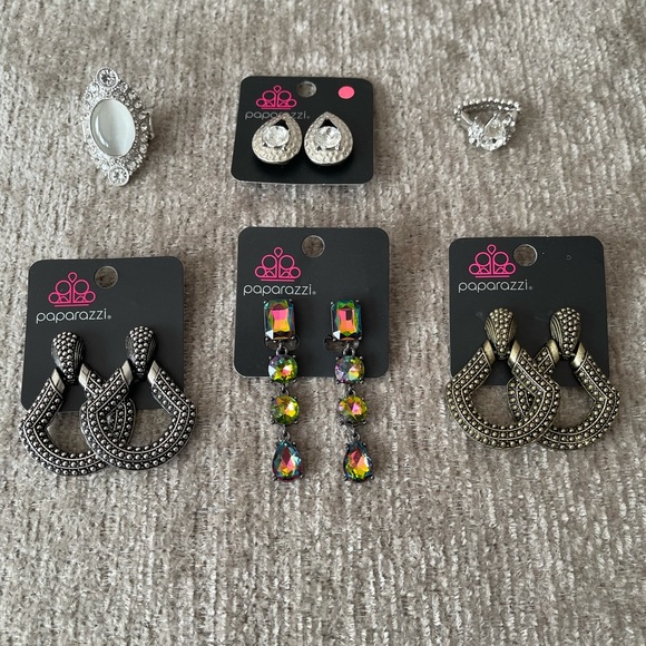Clip-On Earrings and Rings